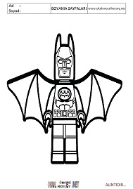 lego-süper-kahramanlar boyama sayfaları